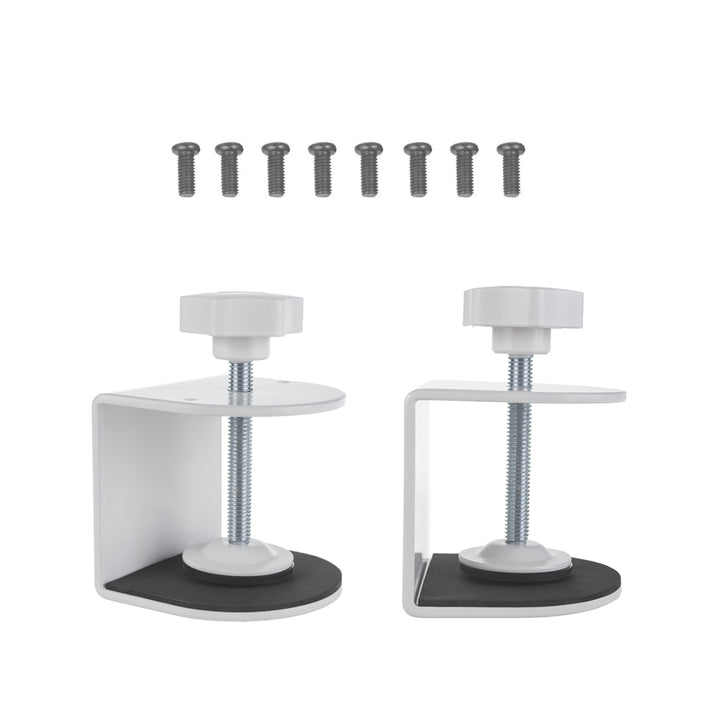 Organizador de cabos por baixo da secretária Maclean MC-333, tabuleiro para gestão de cabos para escritório e casa, carga máxima de 5 kg, comprimento ajustável de 80/100/120 cm