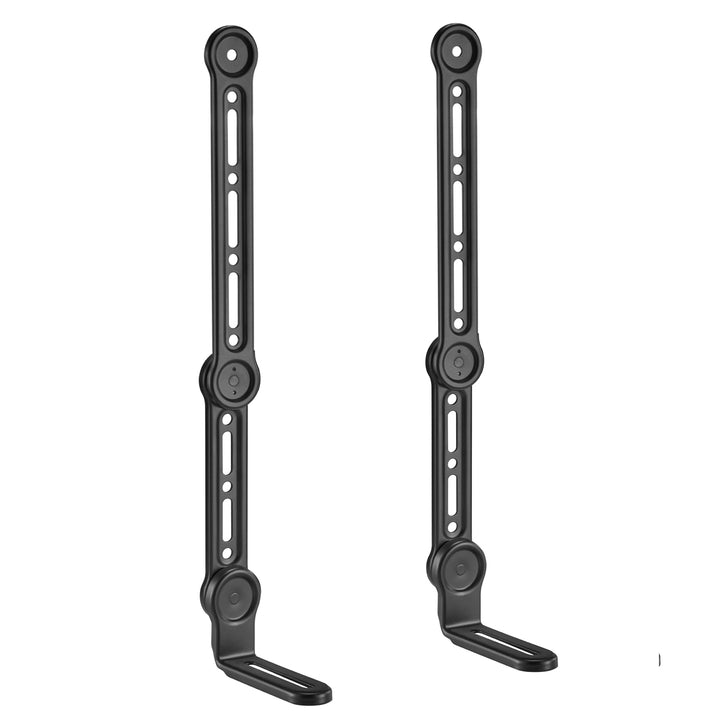 Maclean MC-334 Soporte universal VESA para barra de sonido, Ajustable a Pantallas hasta 49", Carga máx. 15 kg