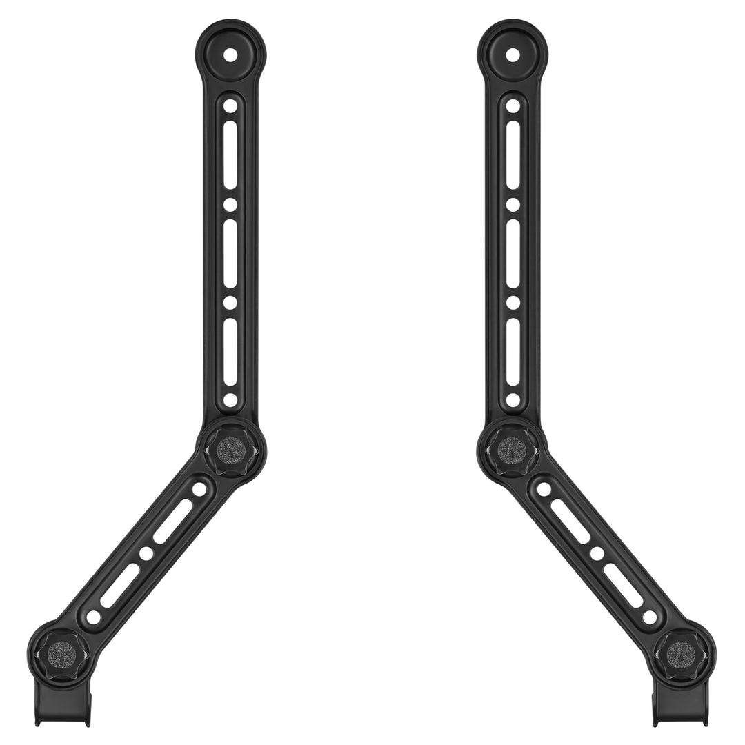 Maclean MC-334 Soporte universal VESA para barra de sonido, Ajustable a Pantallas hasta 49", Carga máx. 15 kg