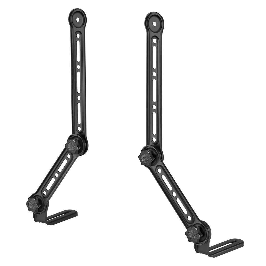Maclean MC-334 Soporte universal VESA para barra de sonido, Ajustable a Pantallas hasta 49", Carga máx. 15 kg