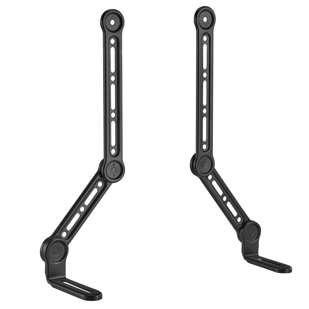 Maclean MC-334 Soporte universal VESA para barra de sonido, Ajustable a Pantallas hasta 49", Carga máx. 15 kg