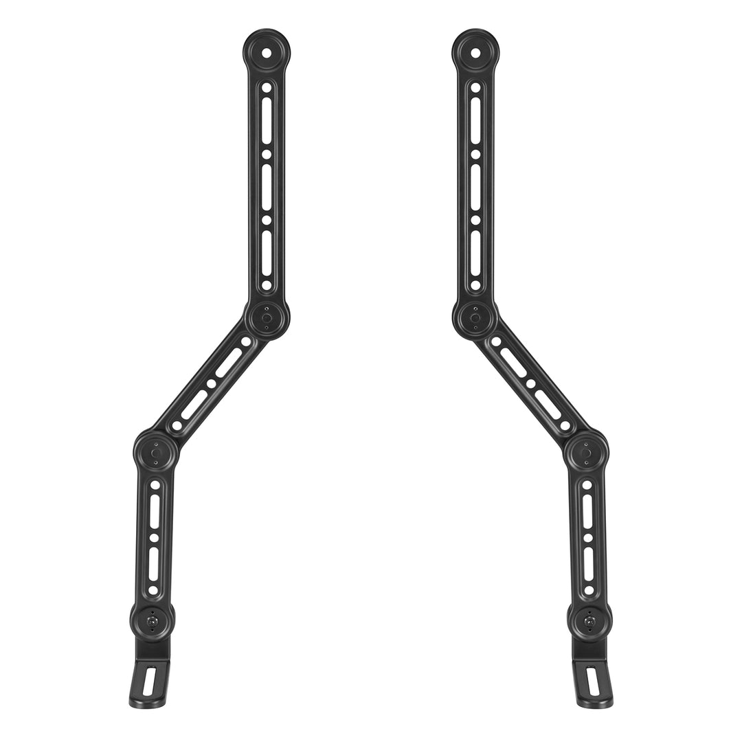 Maclean MC-335 Soporte Universal VESA para Barra de Sonido, Ajustable a Pantallas hasta 90", Carga máx.15 kg