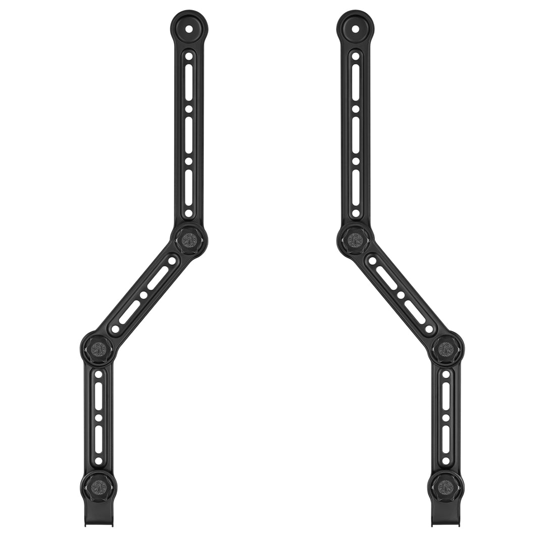Maclean MC-335 Soporte Universal VESA para Barra de Sonido, Ajustable a Pantallas hasta 90", Carga máx.15 kg