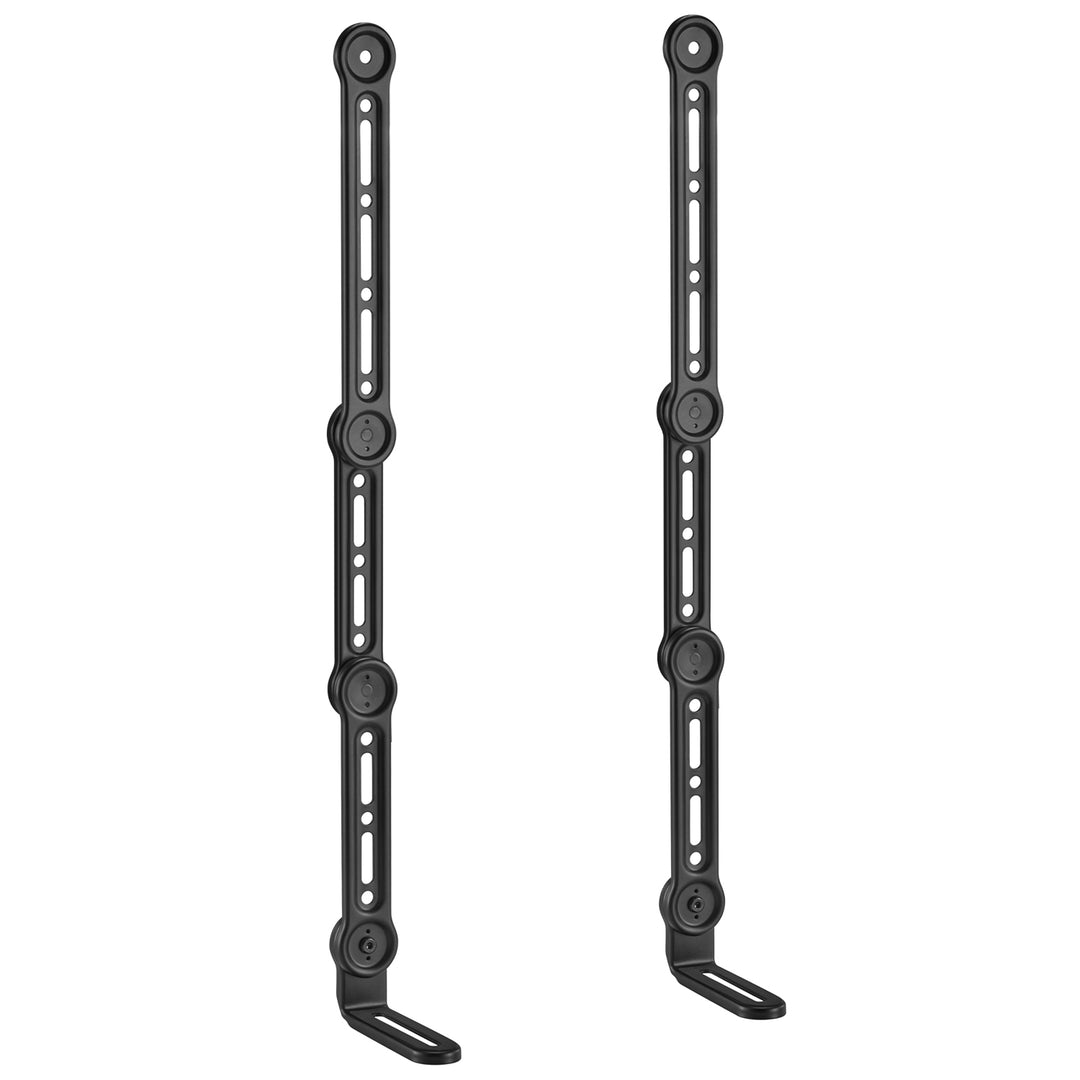 Maclean MC-335 Soporte Universal VESA para Barra de Sonido, Ajustable a Pantallas hasta 90", Carga máx.15 kg