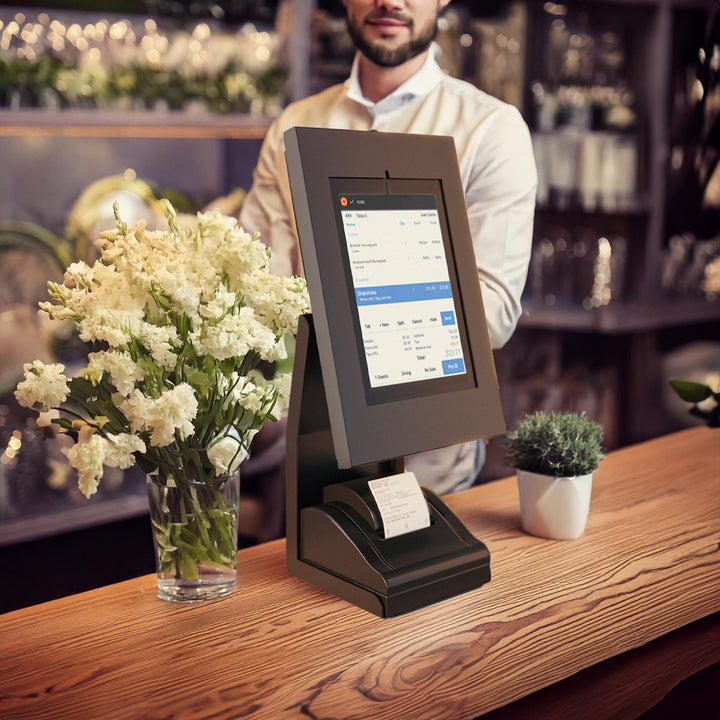 Maclean MC-336 Suporte POS para tablet e impressora, carga máxima de 1 kg