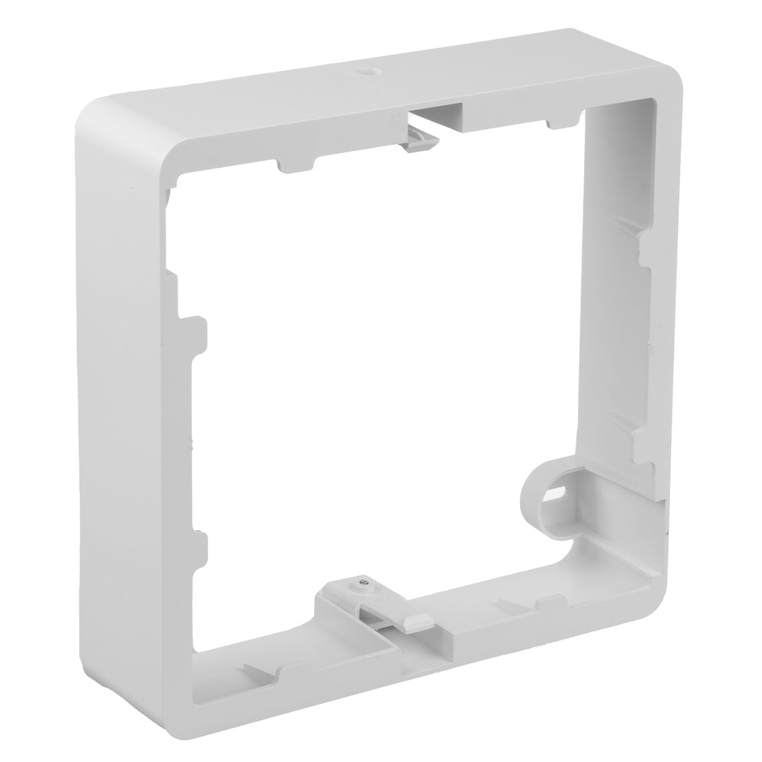 5 painéis de teto LED Maclean, montagem embutida SLIM, 18 W, branco neutro 4000 K, 170 x 170 x 26 mm, 1800 lm, MCE374 S + adaptador de superfície MCE379 S