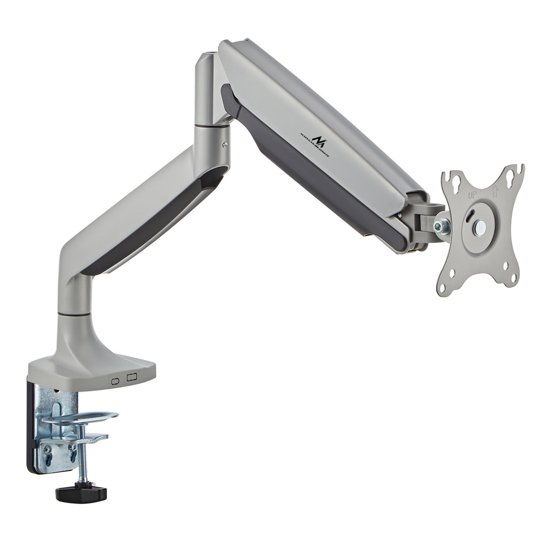 Maclean MC-969 Soporte para monitor, Brazo doble, Soporte con resorte de gas, 17"-45", Carga max. 16 kg
