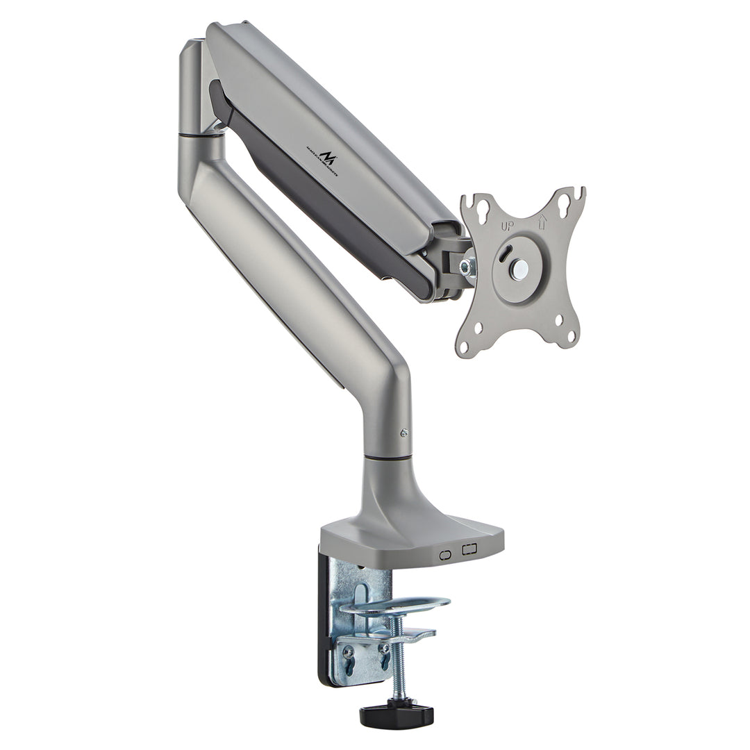 Maclean MC-969 Soporte para monitor, Brazo doble, Soporte con resorte de gas, 17"-45", Carga max. 16 kg