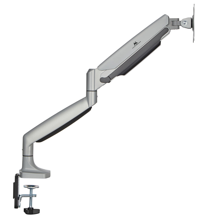Maclean MC-969 Soporte para monitor, Brazo doble, Soporte con resorte de gas, 17"-45", Carga max. 16 kg