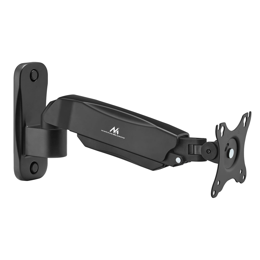 Suporte de parede para monitor Maclean MC-979, mola mecânica, ecrãs de 17 a 32 polegadas, carga máxima de 9 kg