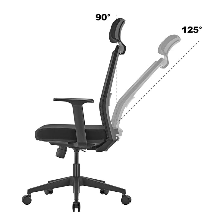 Cadeira de escritório ergonómica com encosto alto Ergo Office ER-425 Premium, máx. 150 kg