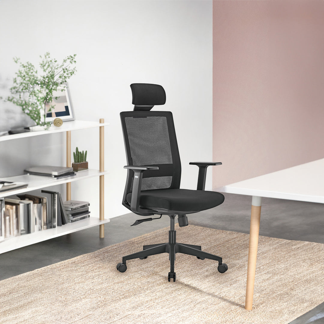 Cadeira de escritório ergonómica com encosto alto Ergo Office ER-425 Premium, máx. 150 kg