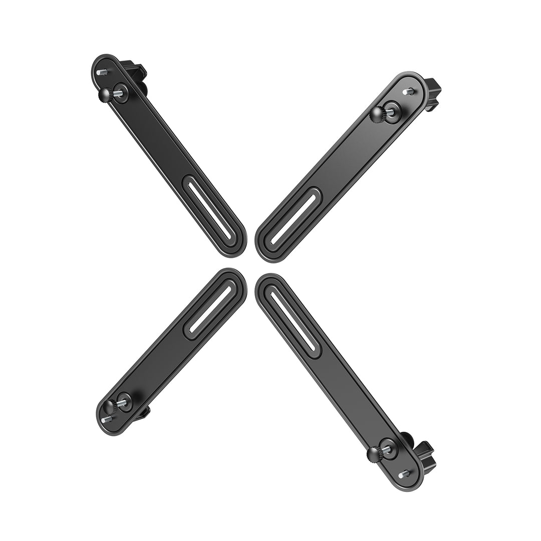 Maclean MC-990 Adaptador para pantallas sin orificios de la norma VESA, Color negro, 17"-32", 10 kg máx.