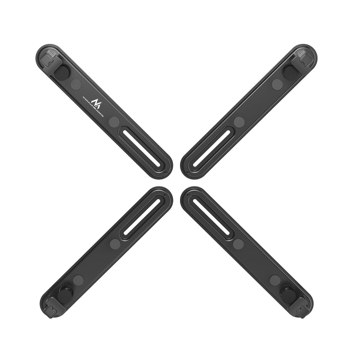 Maclean MC-990 Adaptador para pantallas sin orificios de la norma VESA, Color negro, 17"-32", 10 kg máx.