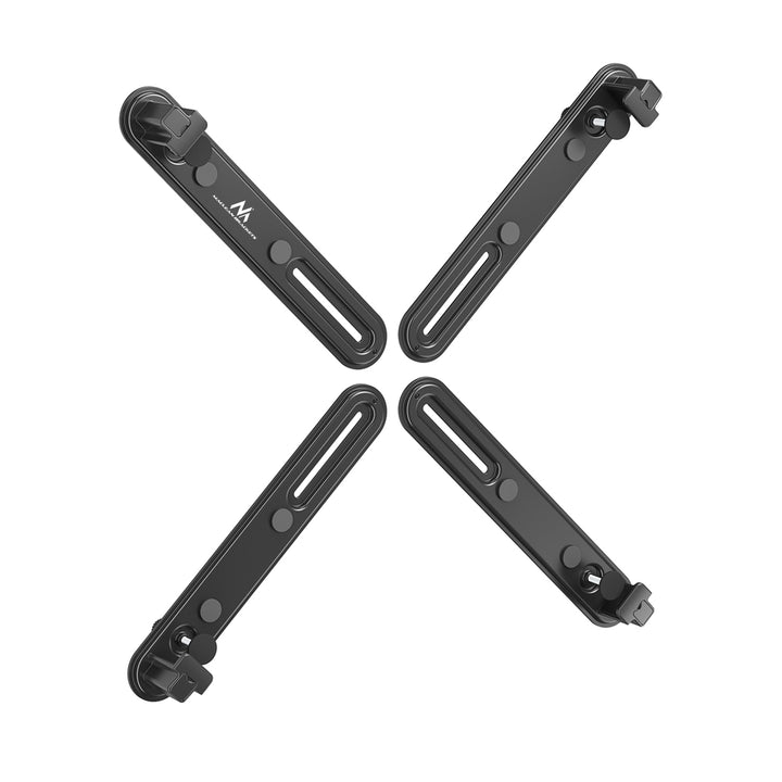 Maclean MC-990 Adaptador para pantallas sin orificios de la norma VESA, Color negro, 17"-32", 10 kg máx.
