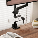 Maclean Soporte de regleta para soportes de poste, universal, MC-994