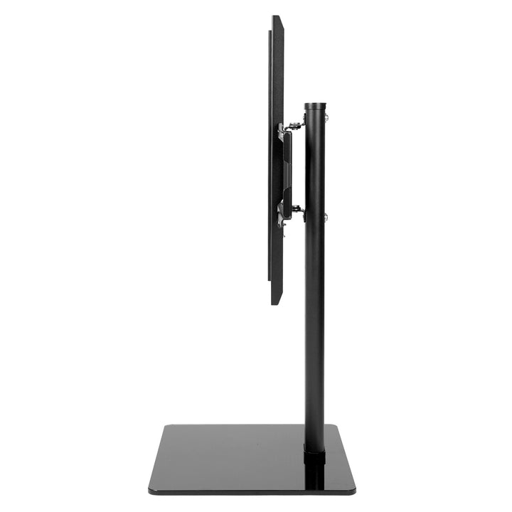 Suporte de TV universal Maclean MC-386 para TVs de 32 a 75" até 40 kg, ajustável em 3 alturas, VESA máx. 600 x 400 mm, suporte de TV, base em vidro temperado