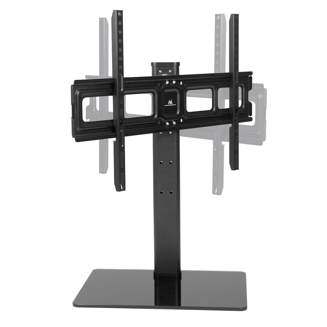Suporte de TV universal Maclean MC-386 para TVs de 32 a 75" até 40 kg, ajustável em 3 alturas, VESA máx. 600 x 400 mm, suporte de TV, base em vidro temperado