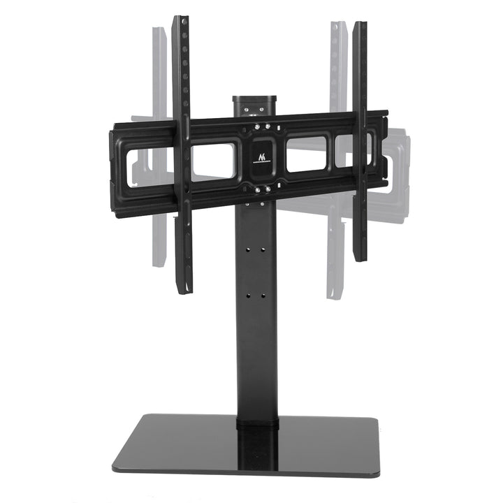 Suporte de TV universal Maclean MC-386 para TVs de 32 a 75" até 40 kg, ajustável em 3 alturas, VESA máx. 600 x 400 mm, suporte de TV, base em vidro temperado