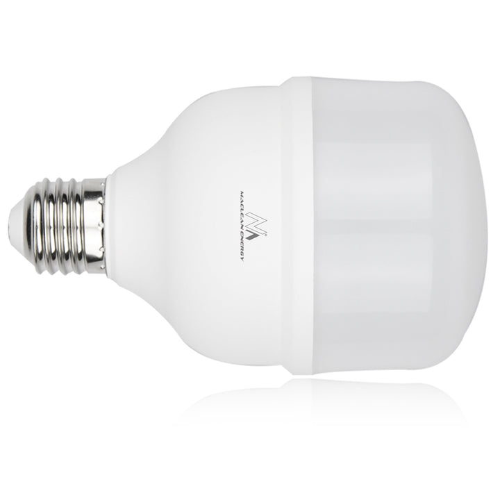 4 lâmpadas LED Maclean, E27, 28 W, 220-240 V CA, branco frio, 6500 K, 2940 lm, MCE302 CW