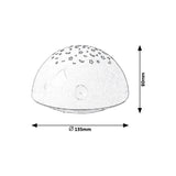 Rabalux Lina - Candeeiro decorativo, com saliências, 0,5W