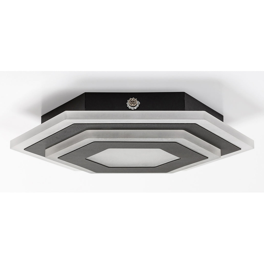 Candeeiro de parede Rabalux, candeeiro de teto moderno, 23 W, cor quente e fria, Bitsi