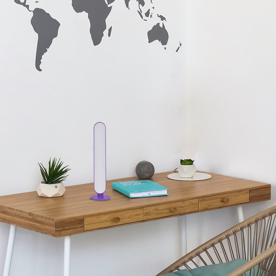 Candeeiro de Mesa Rabalux, Candeeiro Decorativo, LED 3W, USB, Parker