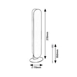 Rabalux Parker Lámpara de mesa, decorativa, LED 3W, USB