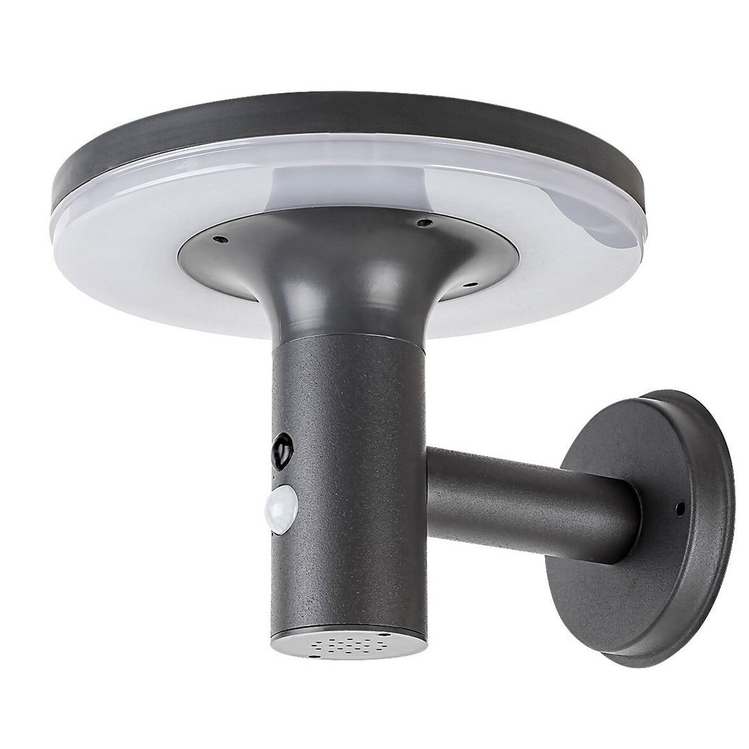 Candeeiro de parede solar Rabalux para exterior, IP44, 10 W, Alasca