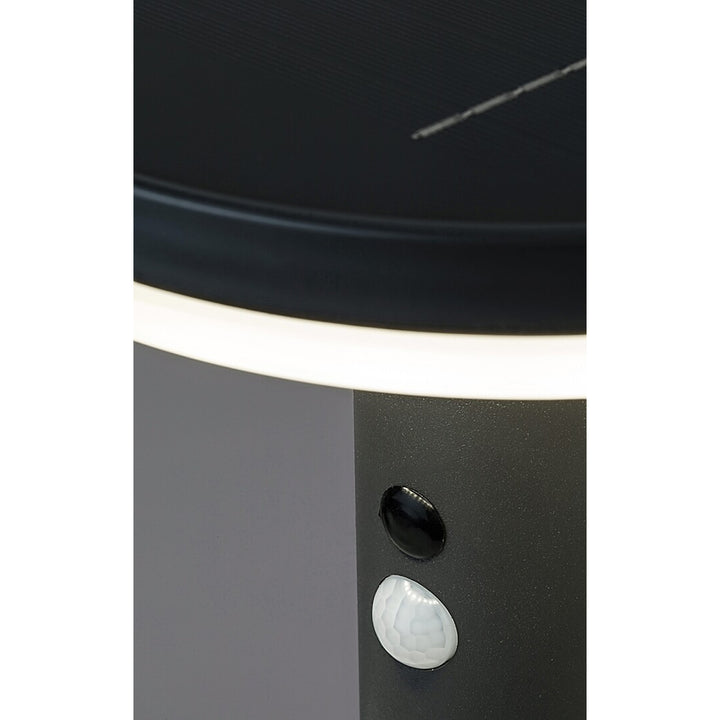 Candeeiro de parede solar Rabalux para exterior, IP44, 10 W, Alasca