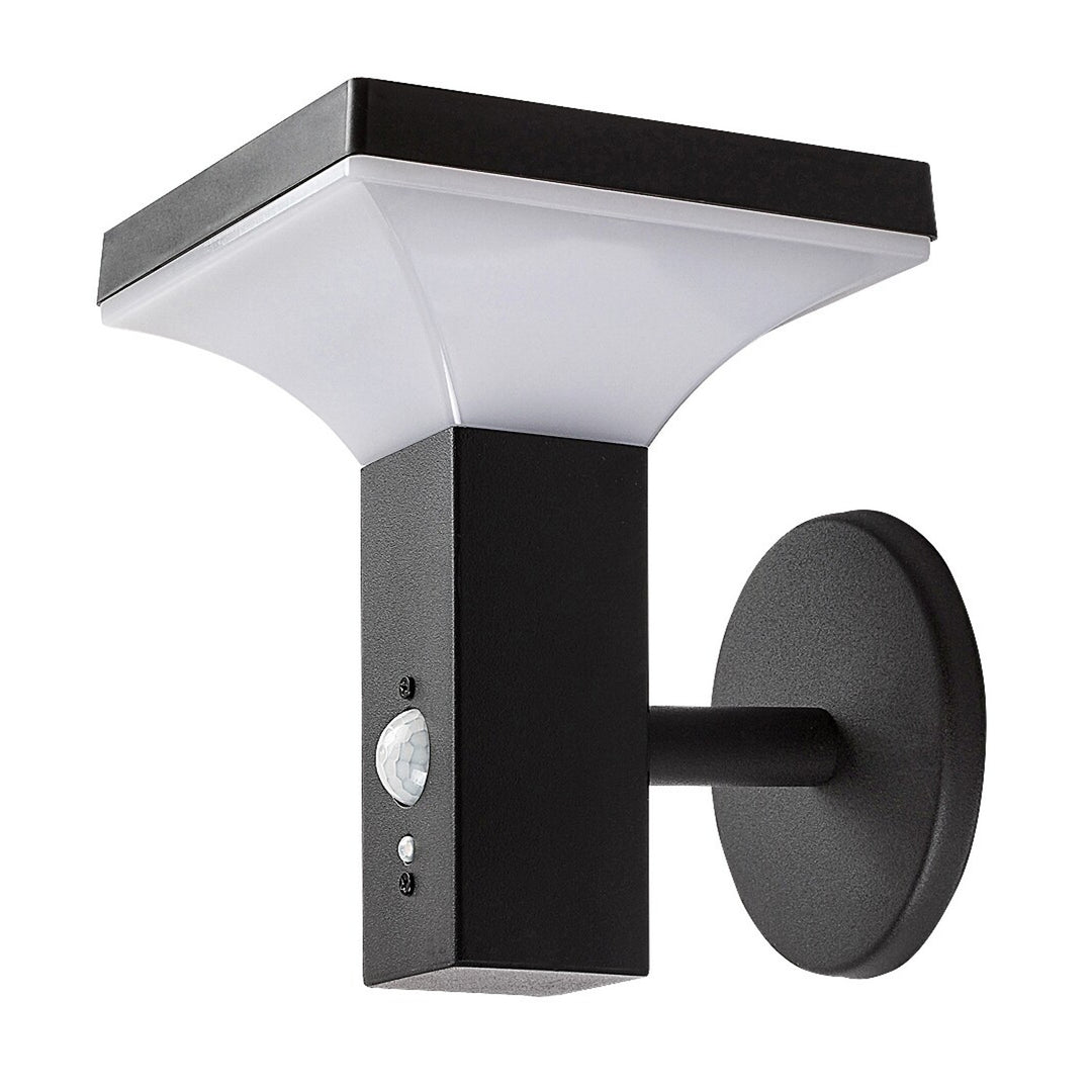 Candeeiro de parede exterior Rabalux, lâmpada solar, IP44, LED 4W, Geleen