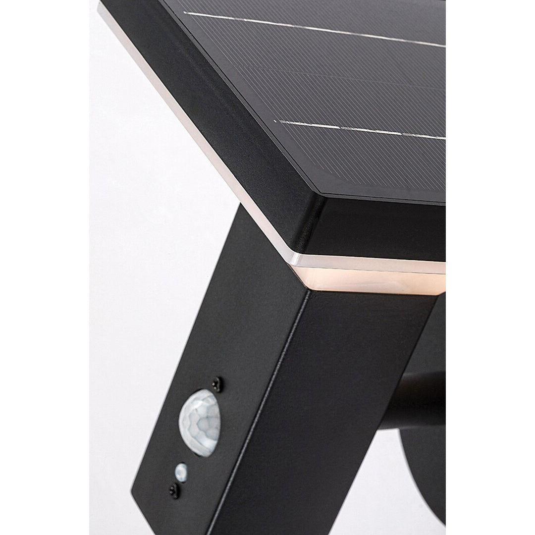 Candeeiro de parede exterior Rabalux, lâmpada solar, IP44, LED 4W, Geleen
