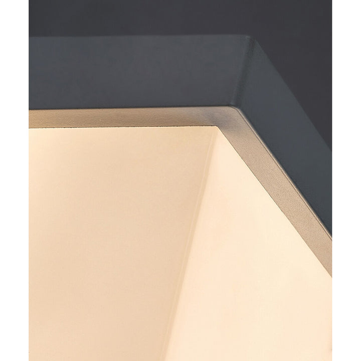 Candeeiro de parede Rabalux para exterior, LED 10W, IP54, branco, Andelle