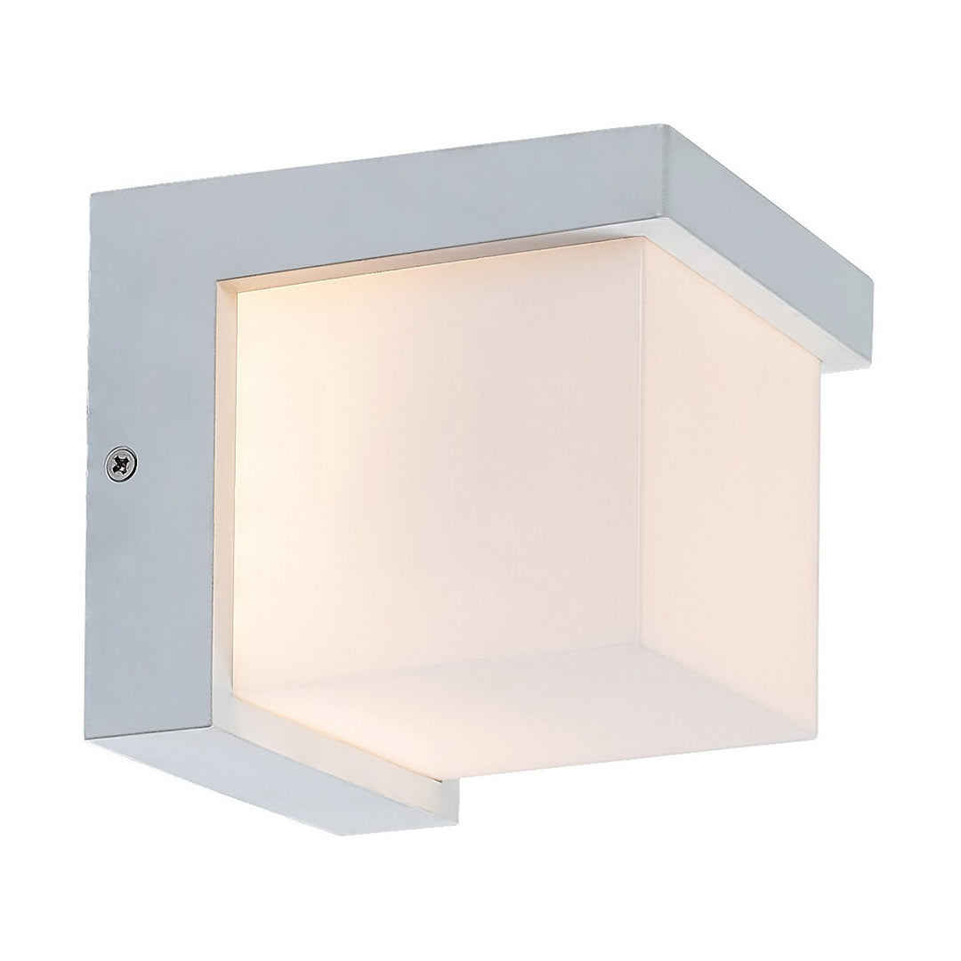 Candeeiro de parede Rabalux para exterior, LED 10W, IP54, branco, Andelle