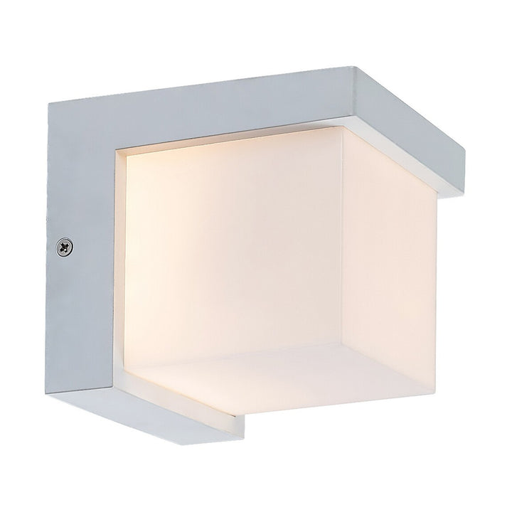 Candeeiro de parede Rabalux para exterior, LED 10W, IP54, branco, Andelle