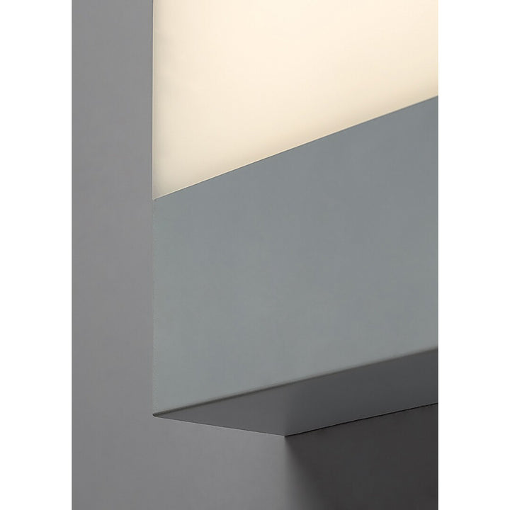 Candeeiro de exterior Rabalux, aplique de parede, LED 10W, IP44, branco, Gimone