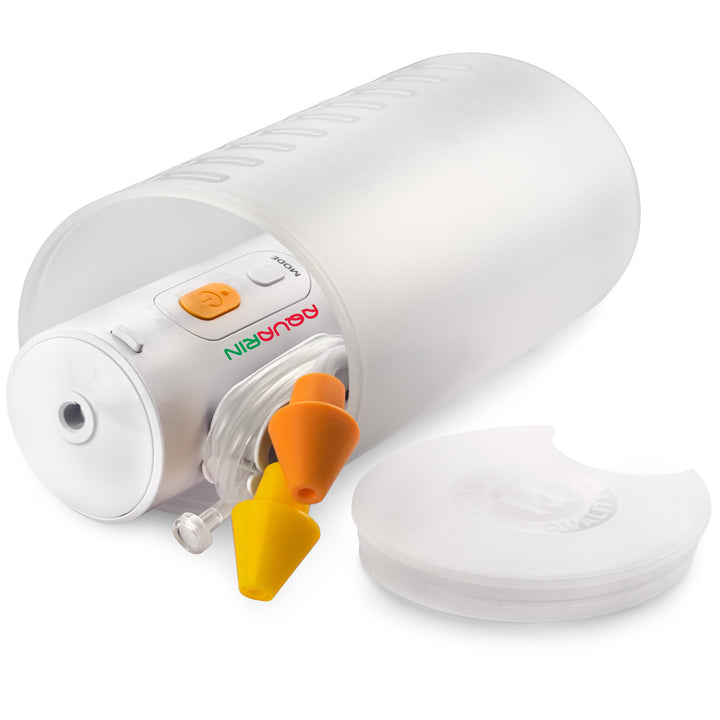 Irrigador Nasal AQUARIN, Enxaguamento Nasal, Frasco de 900 ml, 2 Acessórios, LD-N1