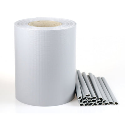 Fita de selagem resistente aos raios UV Cellfast, 20 clipes, 35 m, cinzento claro, 30-081