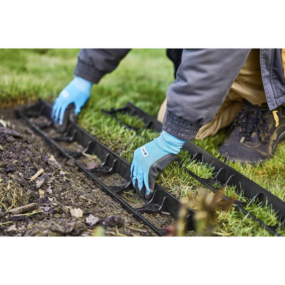 Conjunto de bordaduras de jardim Cellfast resistentes à geada, total de 18 m, 45 mm, Unibord