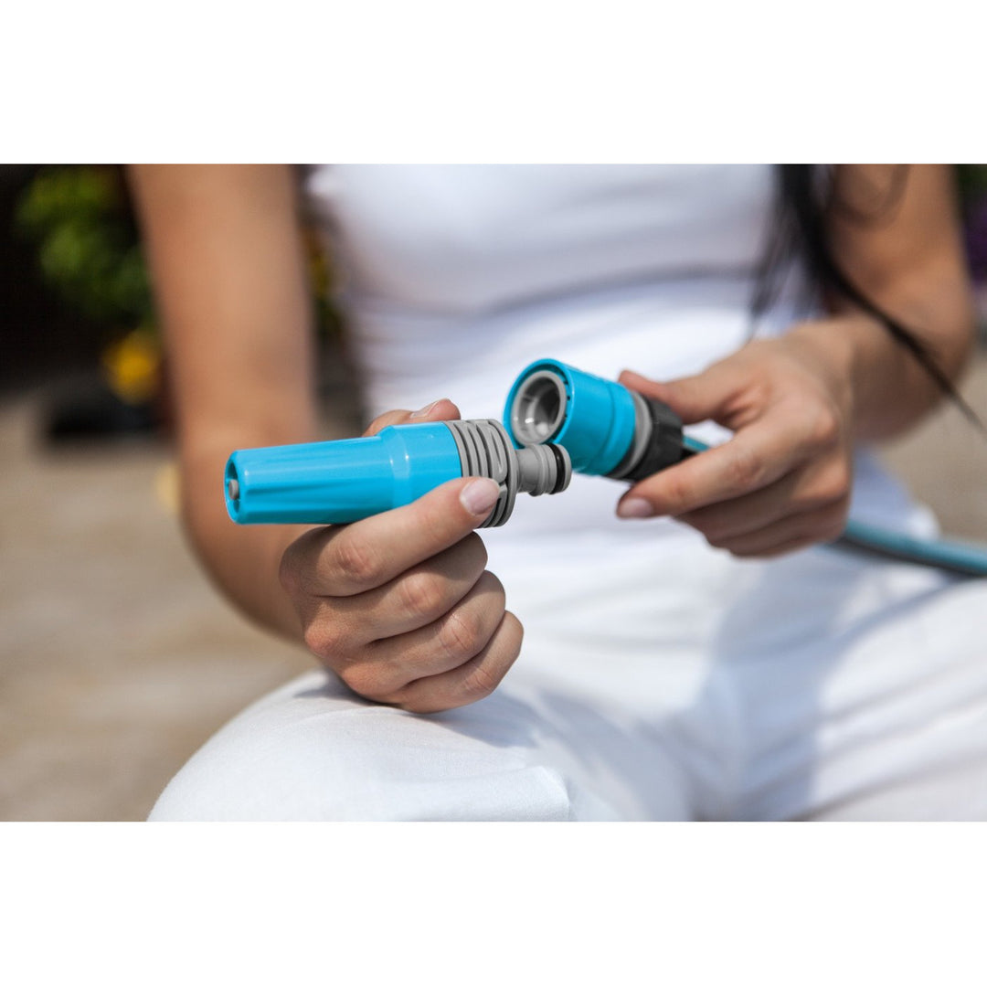Conjunto de aspersores rectos Cellfast, conector rápido de 1/2'', ideal