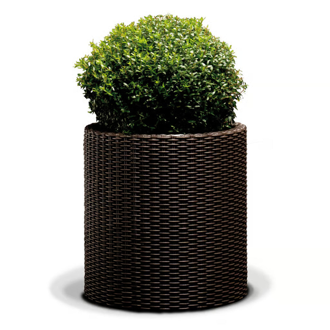 Keter Macetero redondo, diámetro 43,7 cm, bronce, Cylinder Planter L