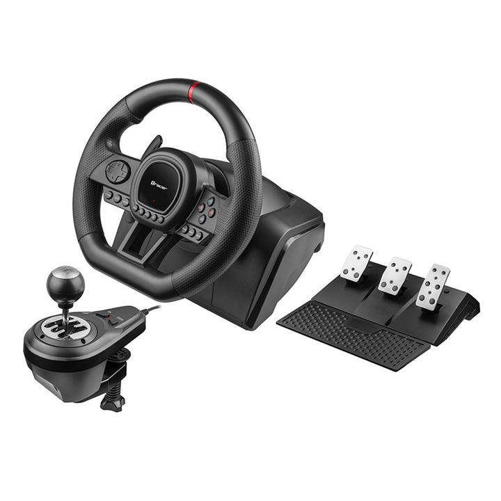 Volante Tracer com caixa de velocidades, pedais, para PC PS3 PS4 Xbox One Xbox360 Switch, Simracer