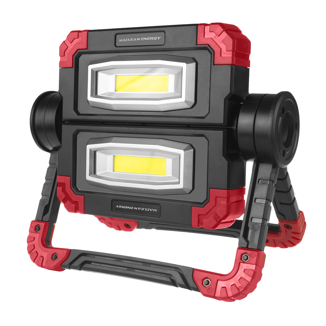 Luz de trabalho LED COB Maclean MCE439, 300 lm, 3 modos de iluminação, fonte de alimentação 4xAA, temperatura de cor de 6500K