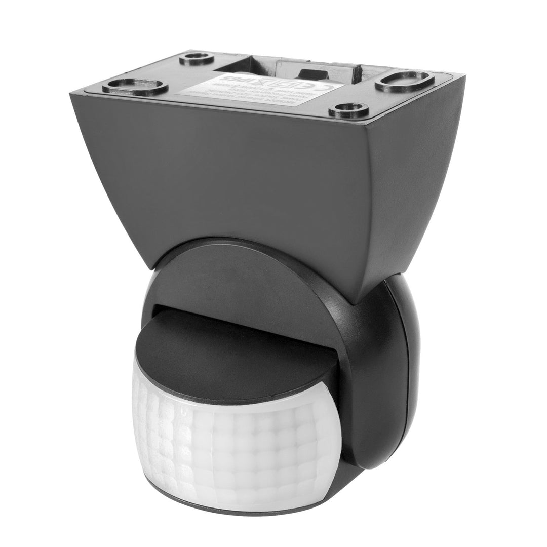 Sensor de movimento infravermelho universal Maclean MCE201 GR com sensor de crepúsculo, alcance: 12 m, detetor de movimento para montagem no teto e na parede, utilização no interior e no exterior