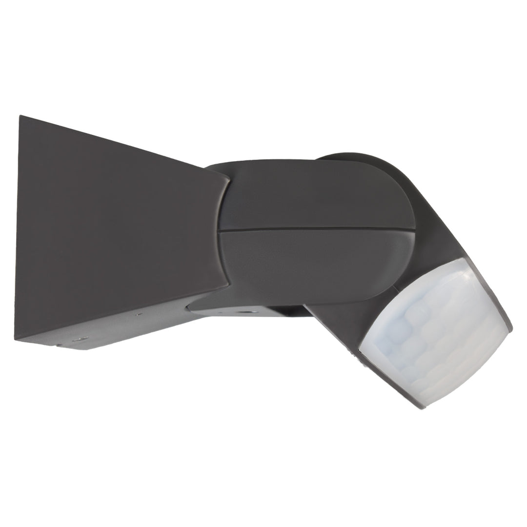 Sensor de movimento infravermelho universal Maclean MCE201 GR com sensor de crepúsculo, alcance: 12 m, detetor de movimento para montagem no teto e na parede, utilização no interior e no exterior