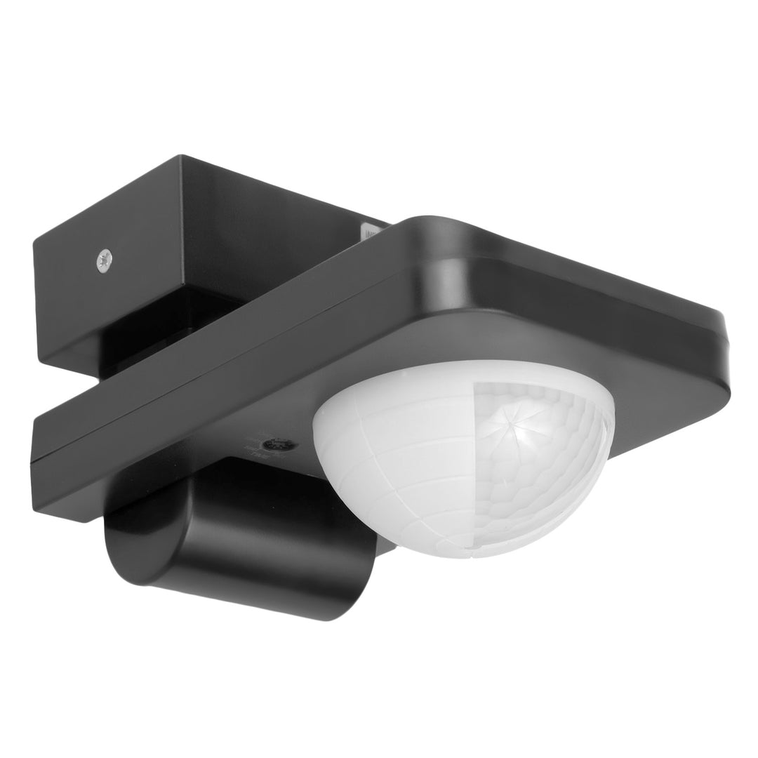 Sensor de movimento infravermelho e crepuscular Maclean MCE243 GR, alcance de deteção de 360° até 20 m, proteção IP65 contra água e poeiras, máx. 2000 W, infravermelhos PIR, interno e externo