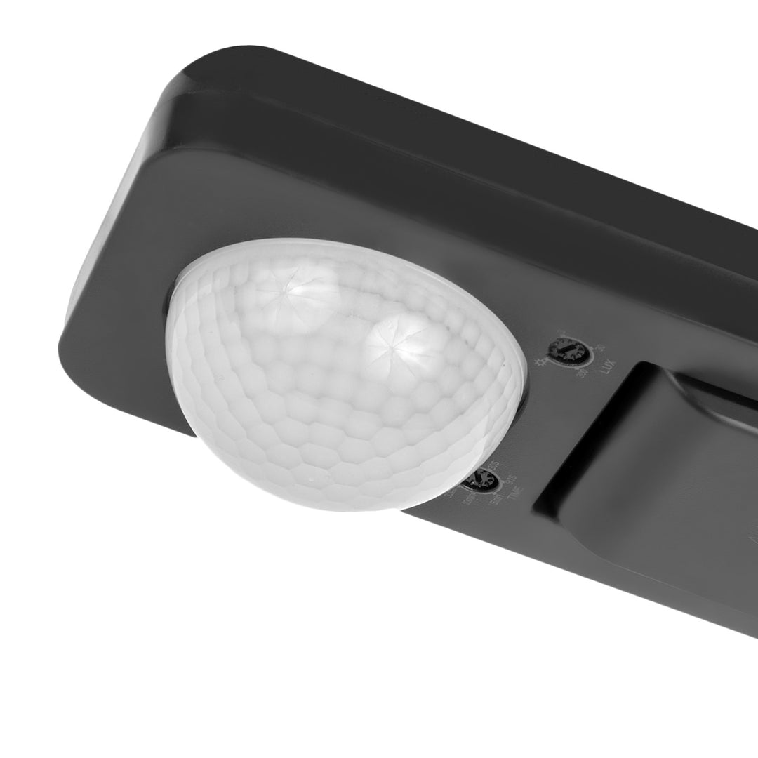 Sensor de movimento infravermelho e crepuscular Maclean MCE243 GR, alcance de deteção de 360° até 20 m, proteção IP65 contra água e poeiras, máx. 2000 W, infravermelhos PIR, interno e externo