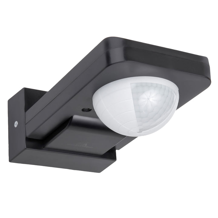 Sensor de movimento infravermelho e crepuscular Maclean MCE243 GR, alcance de deteção de 360° até 20 m, proteção IP65 contra água e poeiras, máx. 2000 W, infravermelhos PIR, interno e externo