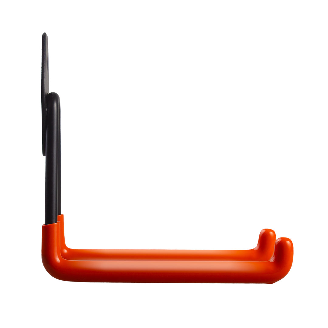 Gancho de garagem Maclean MC-443, suporte de parede para pneus, ferramentas, escada, bicicleta, gancho de parede para organização, gancho duplo de arrumação, cabide para ferramentas (carga máxima: 50 kg)