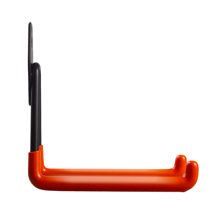 Gancho de garagem Maclean MC-443, suporte de parede para pneus, ferramentas, escada, bicicleta, gancho de parede para organização, gancho duplo de arrumação, cabide para ferramentas (carga máxima: 50 kg)